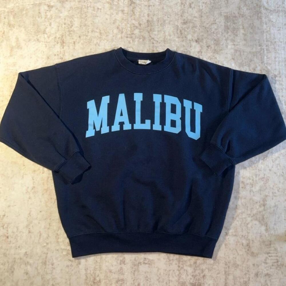 Reflex malibu navy blue crewneck